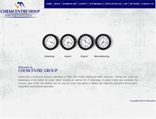 Tablet Screenshot of chemcentre.com.pk
